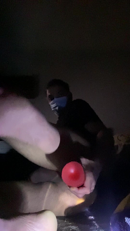 A hand got me