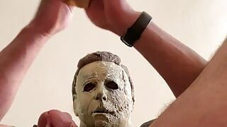 Чудовищная порция спермы Michael Myers