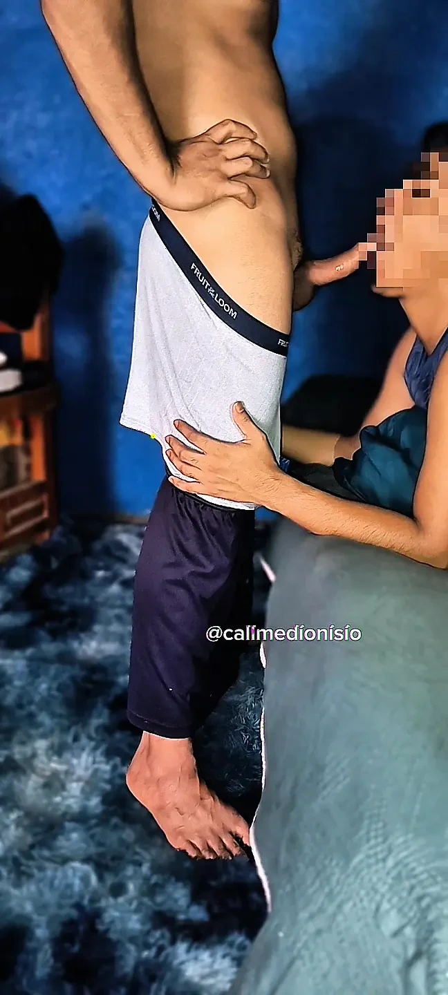 If you’re not gay, why do you keep coming here to get me to suck your dick?