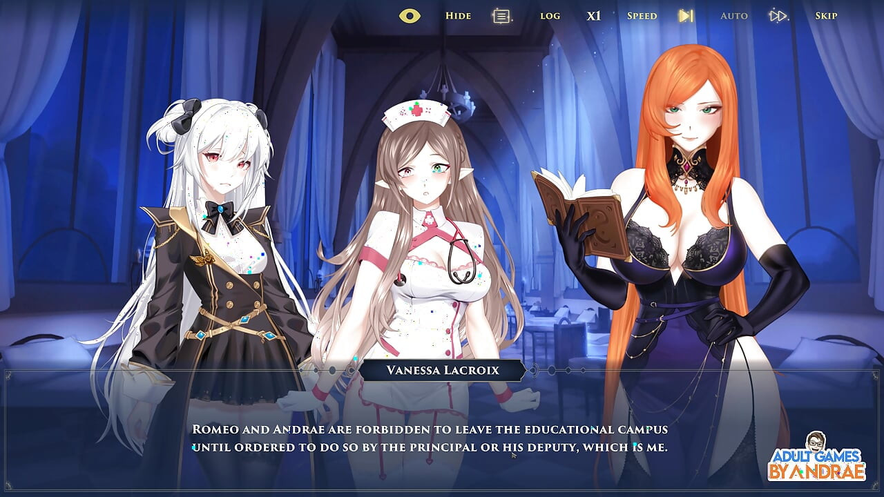 Wanderer: Broken Bed Gameplay Part 2 - Nighttime Blowjob by Isabella