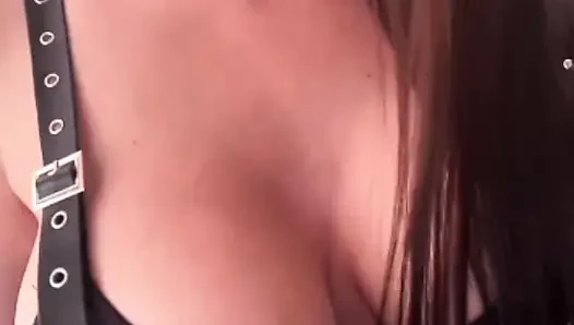 Slut stepmom with stockings with big tits
