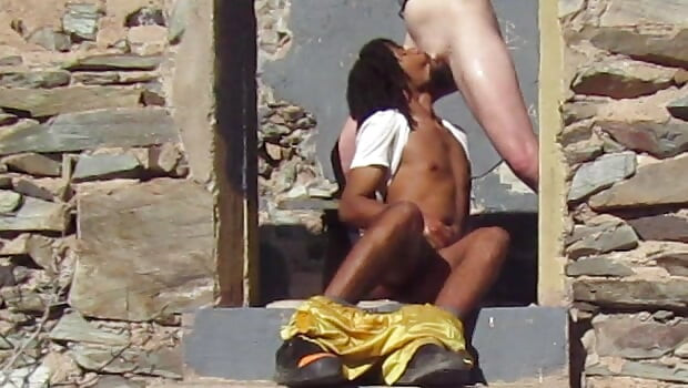 BBC Fucks TS girl out on a Hike