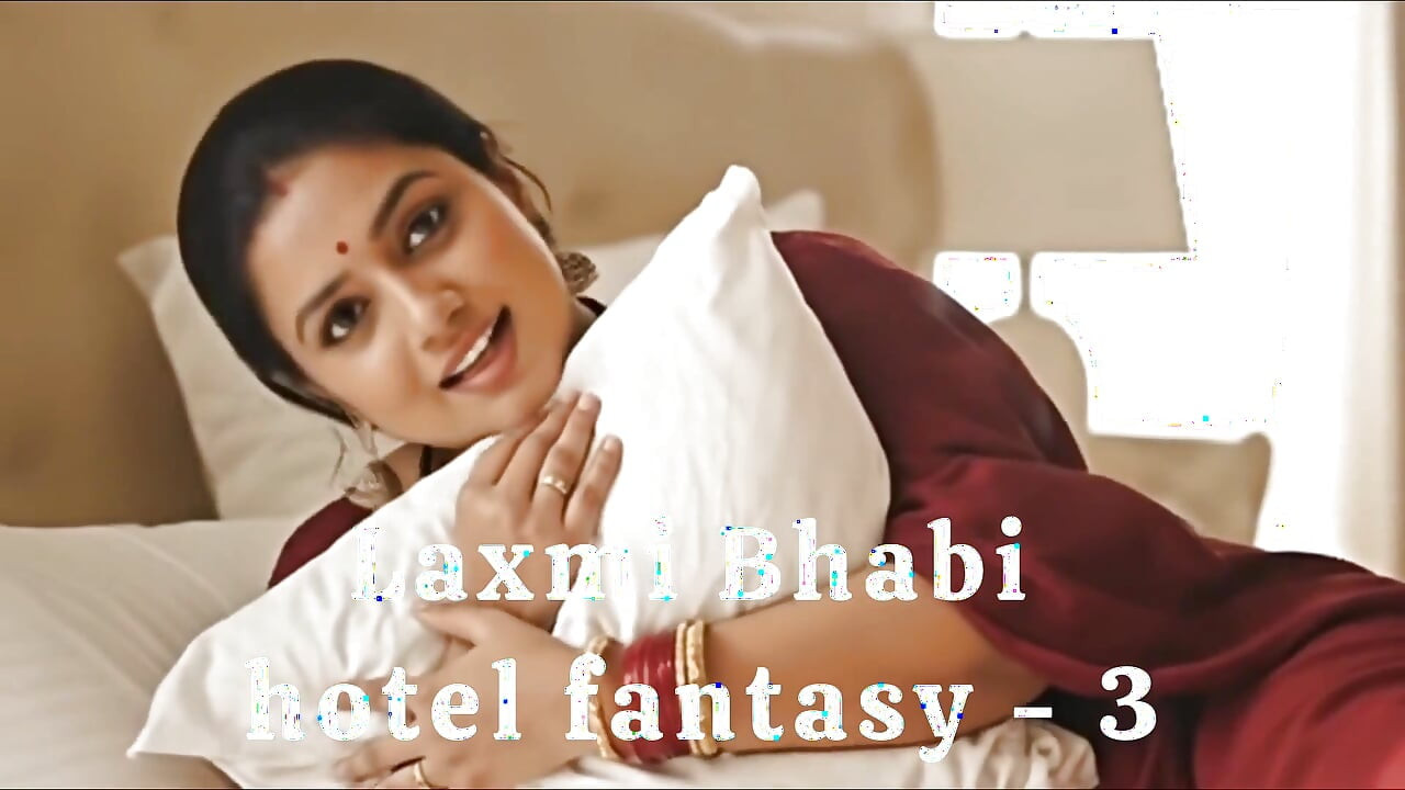 Indian Desi MILF Stepmom Laxmi Bhabi Hotel Fantasy with Her Young Boy Stepson Fucked Hardcore with Her Big Ass Till Creampie 3