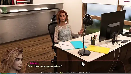 История Haley No 14 - Адриана и Хейли имели сексуальный момент у бассейна... Йоханнес трахнул Адриану.