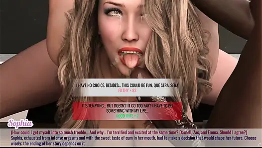 A Wife and Stepmother Real Fucking Sophia's Dark Past Continue Version 2