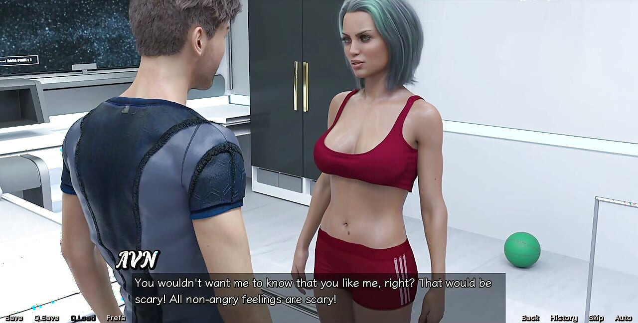 Stranded in Space - Basketball Match Against Femdom Mistress
