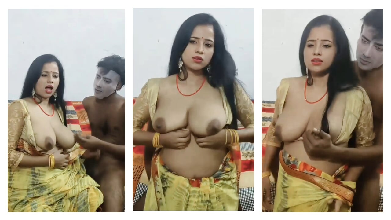 Season 343. Bhabhi fuck in Saree with boyfriend
