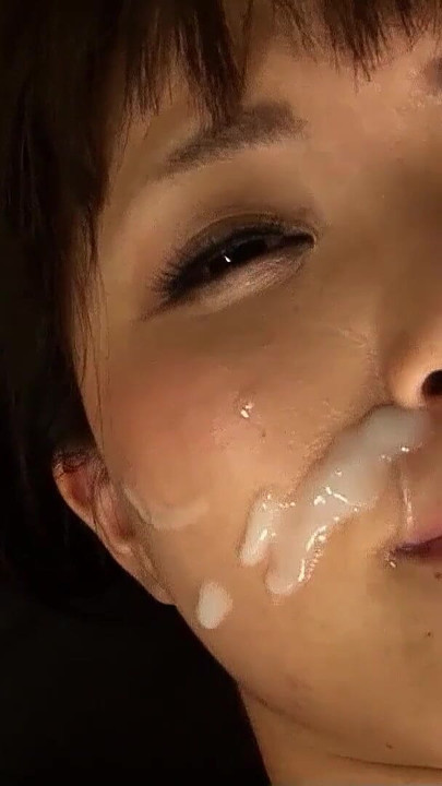 Stunning moment from "Massive Facial Bukkake for cute Japanese Teen in Gangbang by 20 Guys"