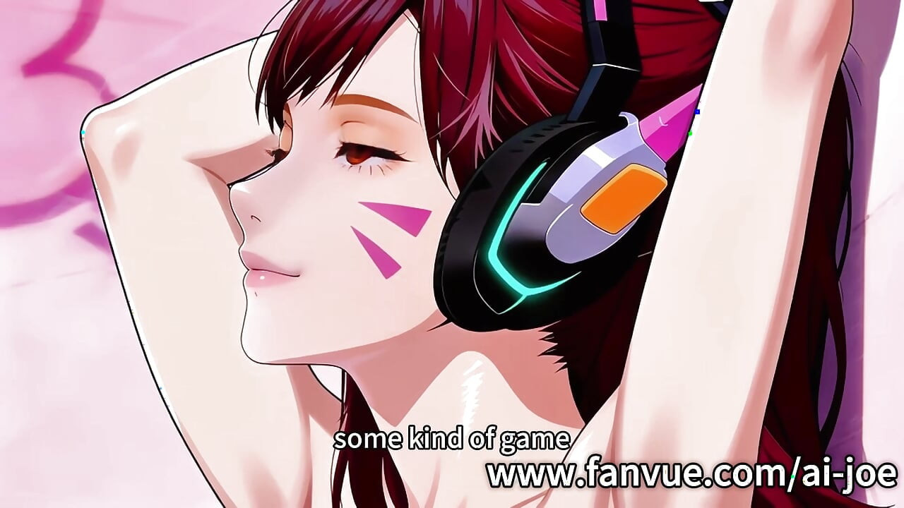 60 frames, 1080P, the second episode, the innocent and adorable DVA, along with a perfect artful oral sex scene. blowjob,