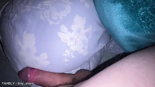 first date, a stranger pressed himself against me in bed and rubbed himself against my juicy butt until he came on my panties