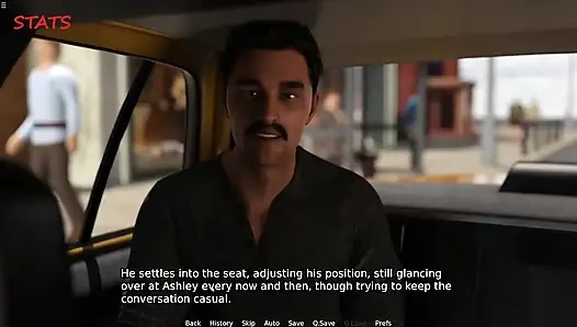 Wife Having Fun With Stranger Infront Of Cuckold Husband In Taxi