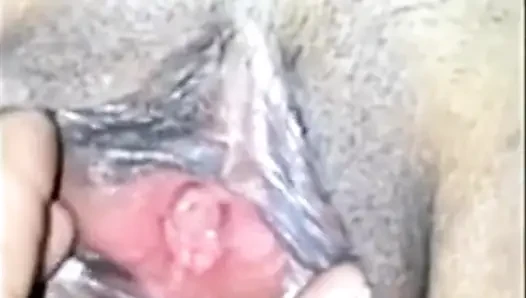 Şanslı sohbet arkadaşım amımı parmaklıyor