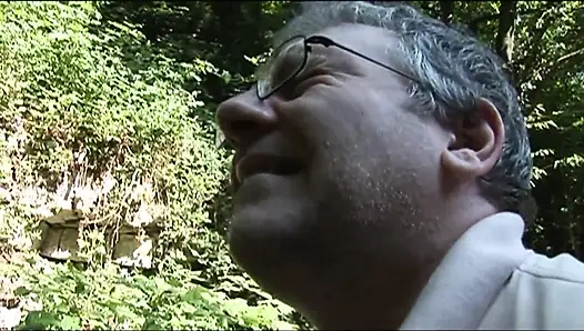 Fantastic Girl with Tight Pussy Fucked and Cumshot on Small Tits by a Mature Cock