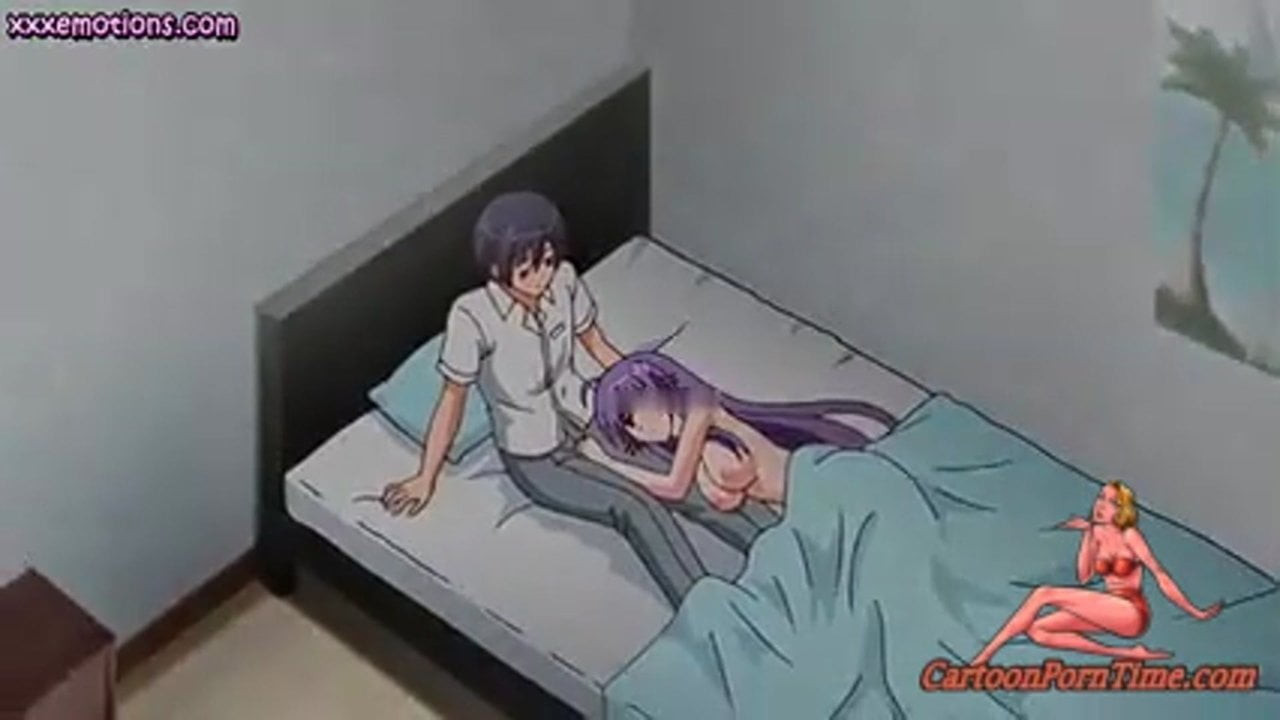 Voluptuous anime brud har hårt knull