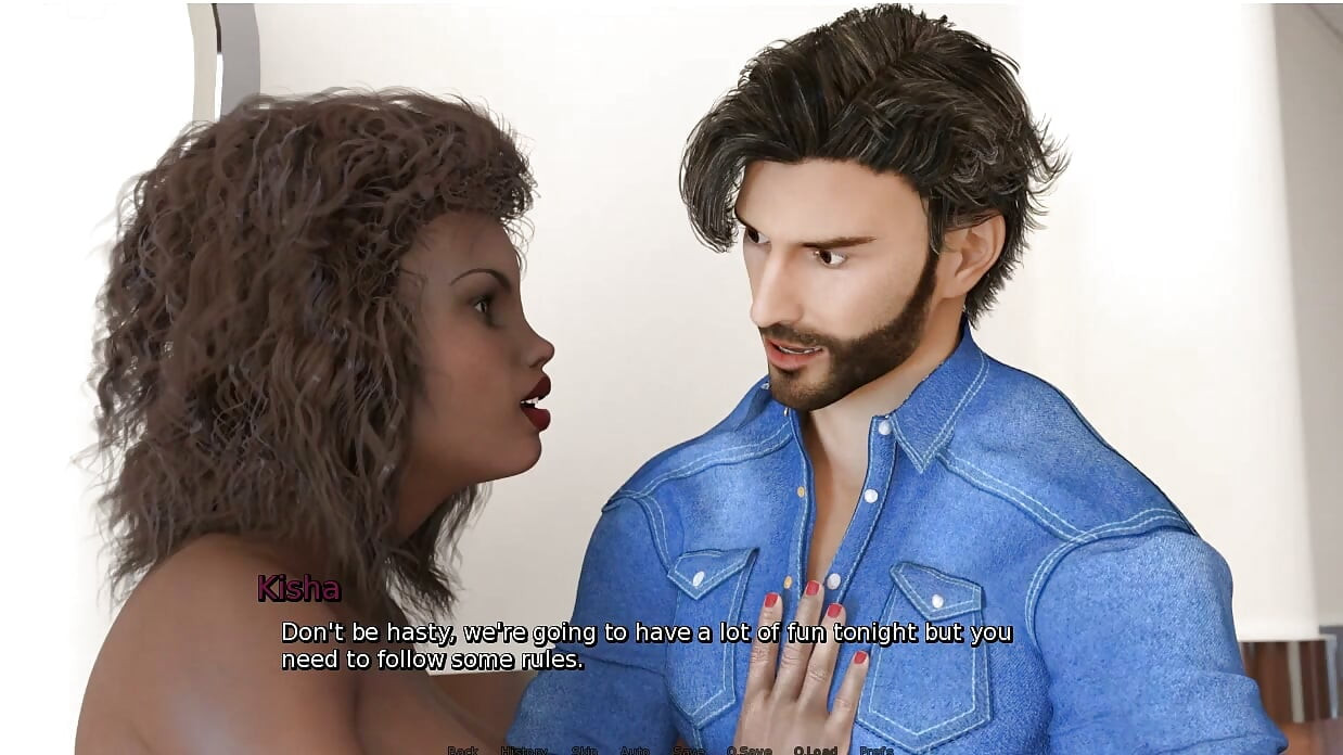 Laura Lustful Secret Ch-2 - Gameplay - Roleplay - Kiša dominira Dejvidu i jebala ga