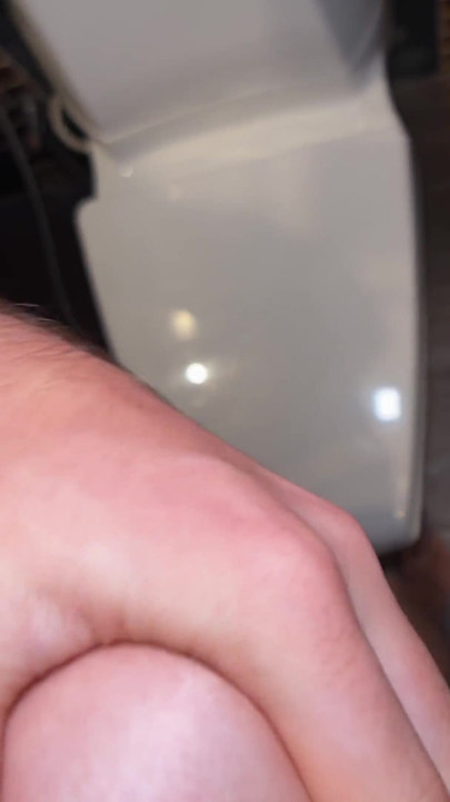 Free use of my stepsister in a hotel toilet. She loves it when I fuck her. | Clip 3