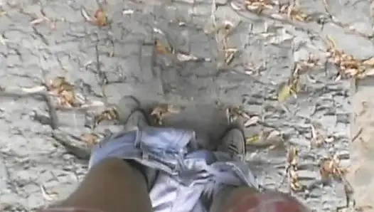 She Is a French Teen Who Likest to Get Cum All Over Her Face in Forest