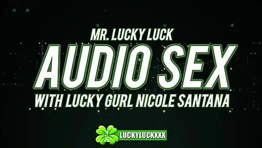 Glückliches mädchen Nicole santana - audio sex Asmr hardcore-fick mit mr. Glückspilz