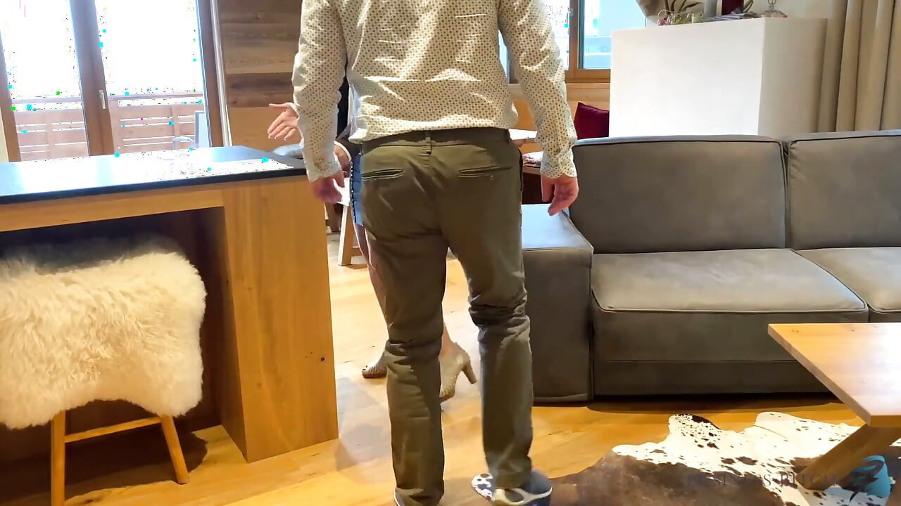 Intense anal business meeting after work