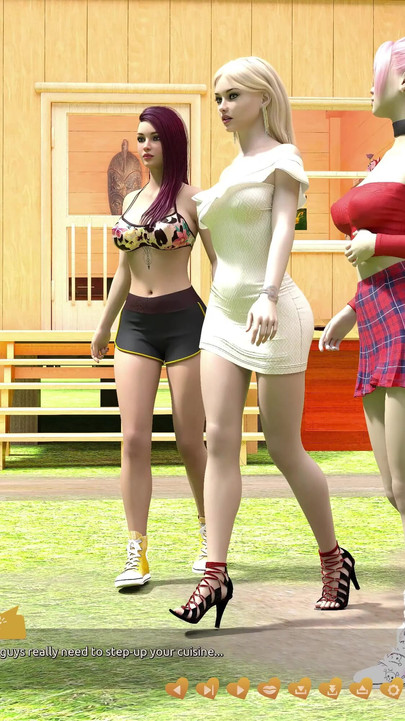 Key moment from "EP26: Naked Swimming Time with Violet - Helping the Hotties"