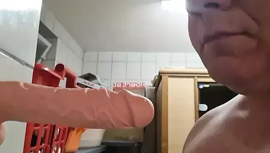 Tryout with Dildo