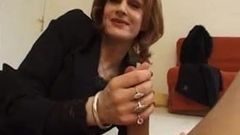 Fucking a French Transsexual Operated