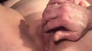 multiple squirt orgasms with analdildo