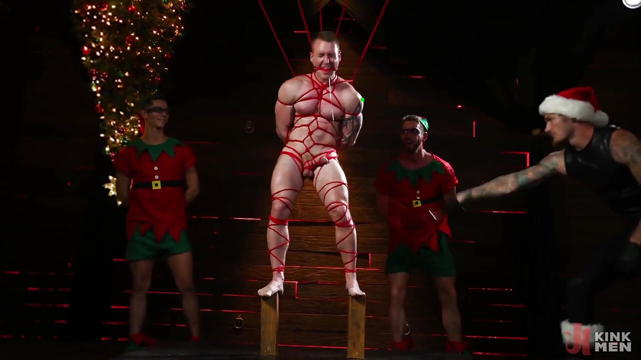 A Gift for My Stepfather: Master Santa Christian Wilde and His Elves Make Baxxx's Dreams Cum True