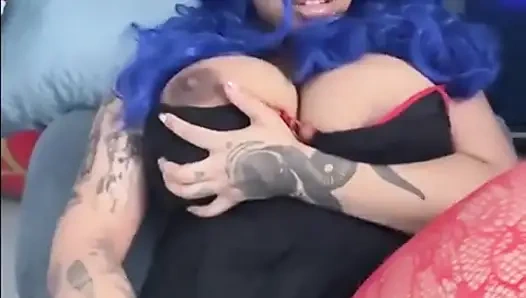 Ebony Busty Squirted Her Valentine’s Day Dress