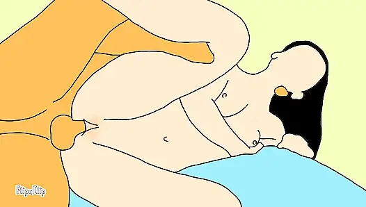 Gadis seksi pantat montok lagi asik ngentot