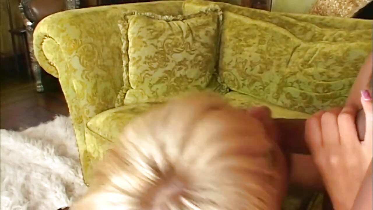 Busty Blonde MILF Fingered to Screaming Orgasm and Facial