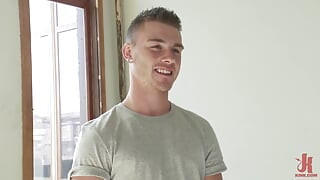 Drake Wild: Hot Straight Stud Tied up and Jerked off