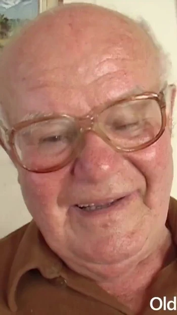 Epic moment from "Grandpa Mireck bangs cute 18yo girl"