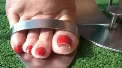 Metal heels