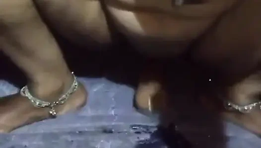 Savita Bhabhi was fucked by putting silicone cucumber in her pussy.