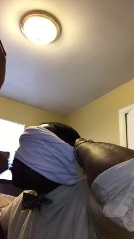Tenant in bow tie makes me cum