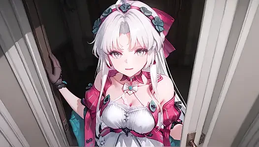 Carlotta Came to a Sex Casting for the First Time. Carlotta Sex Casting Hentai Cosplay