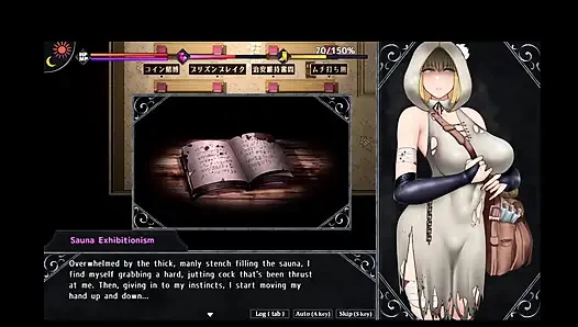 Bekaretsiz kız saunada mastürbasyon sahnesi