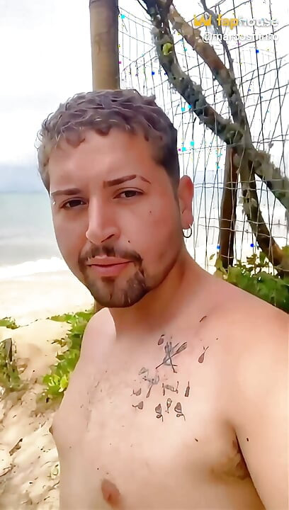 I Sucked on the Big Dick in Porto Seguro on the Beach Where People Would Walk by and Look.