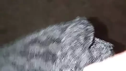 Alınan külot masturbasyonu