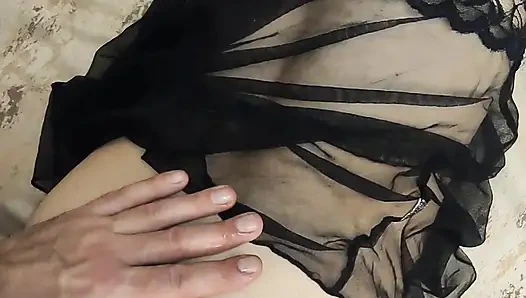 Model amatir seksi di casting rumah