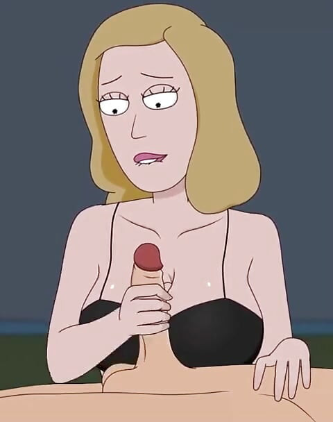 Rick and Morty - a Way Back Home - Sex Scene Only - Part 47 Beth Handjob by Loveskysanx