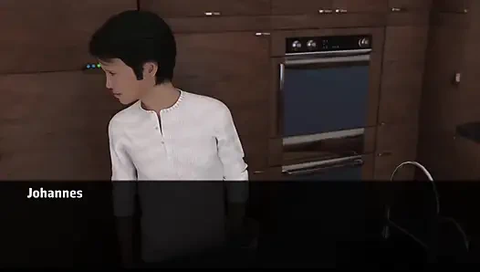 Orta yaşlı seksi kadın deresi #6: Johannes Anne'i sikiyor