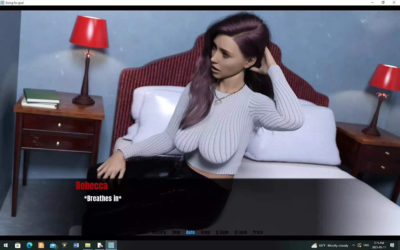Going for Goal-After cleaning, she gave her ass