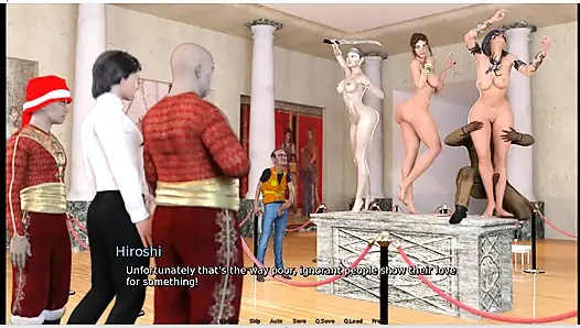 Laura Lustvolles geheimes Weihnachtswerk 2024, ehefrau fickt vor ehemann in der galerie