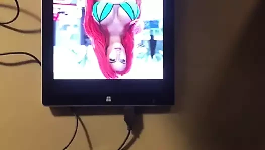 Eva marie boşalıyor