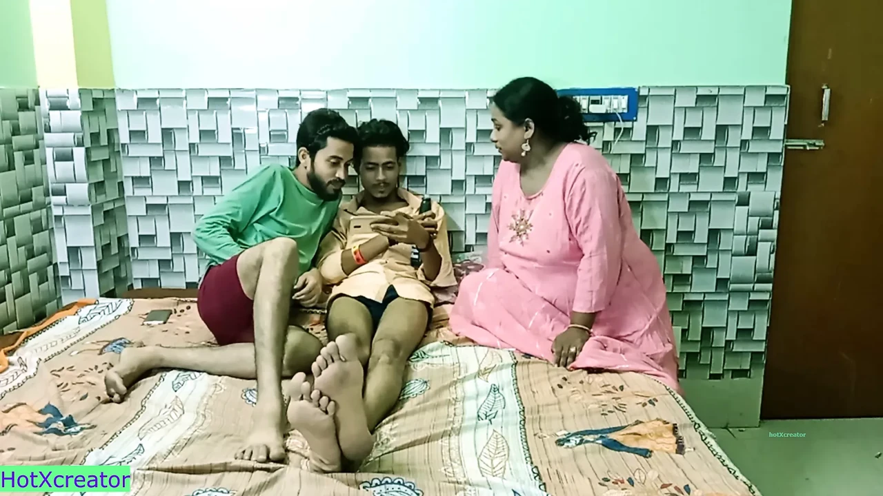 Shared my hot stepsister with friend and fucked together! Desi sex