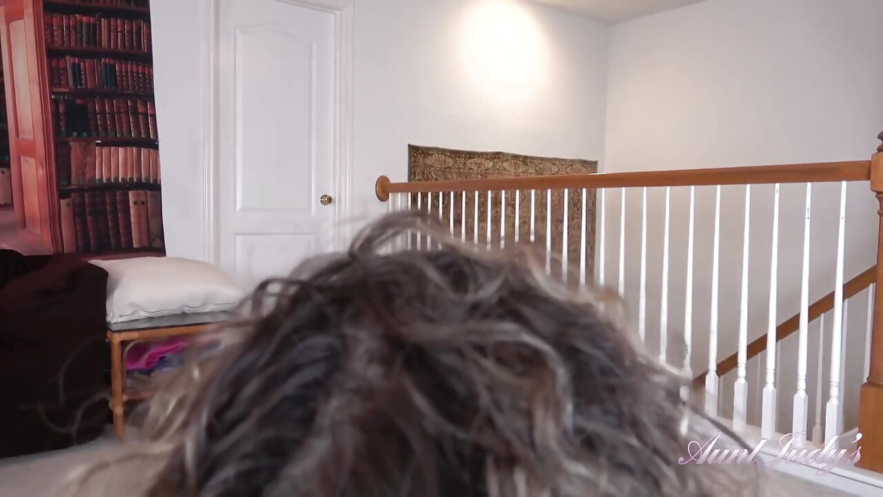 Auntjudys - Your Mature Step-stepmother Tia Gives You a Taboo Blowjob