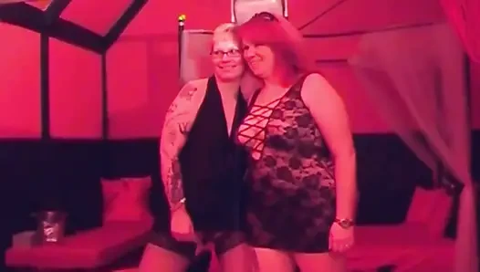 Two Sluts Have a Gangbang with Real Amateurs in a Club