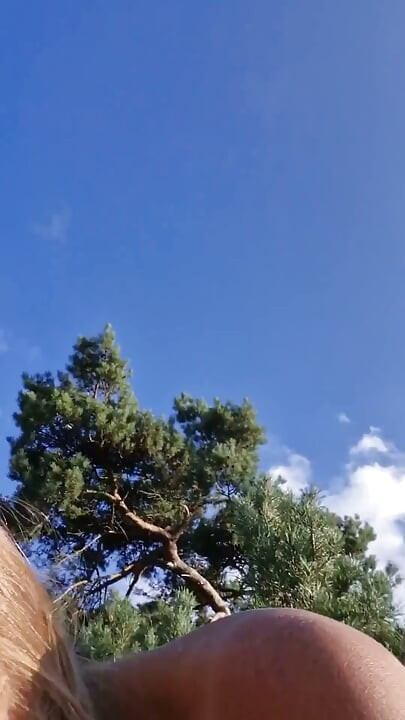 Getting Fucked Doggy-style in a Nature Reserve